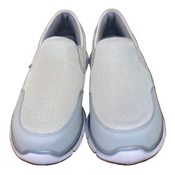 Skechers Gray Cool & Calm Memory Foam Air Cooled Men’s Slip On Shoes Size 12 - Picture 1 of 9
